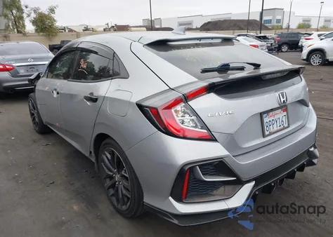 2020 Honda Civic Sport from USA, damaged, VIN SHHFK7H44LU409949